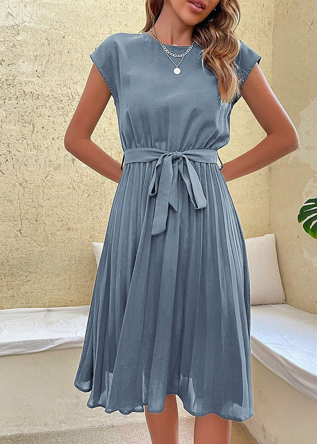 Blanche™ - Blue Formal Party Ibiza Dress Midi