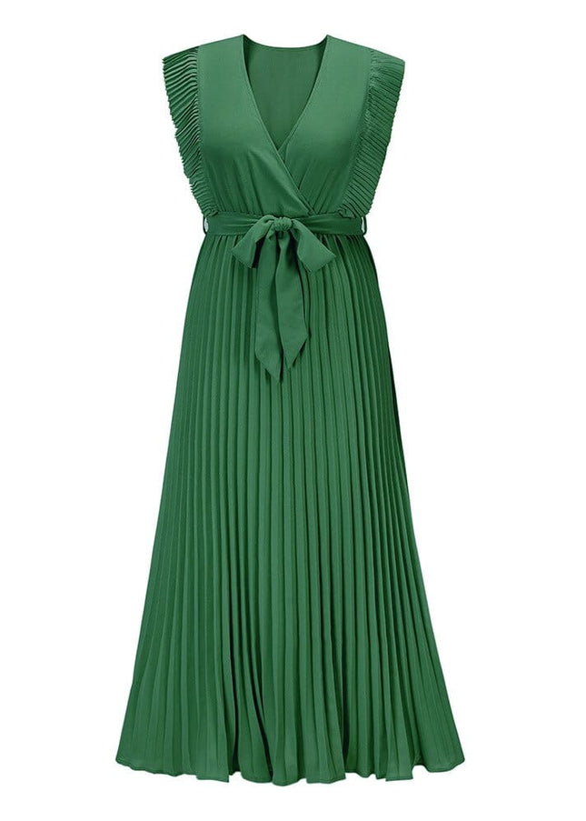 Abby™ - Dress With V-Neck
