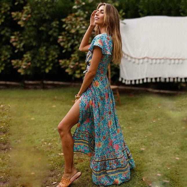 Rebecca™ - Maxi Dress With High Split
