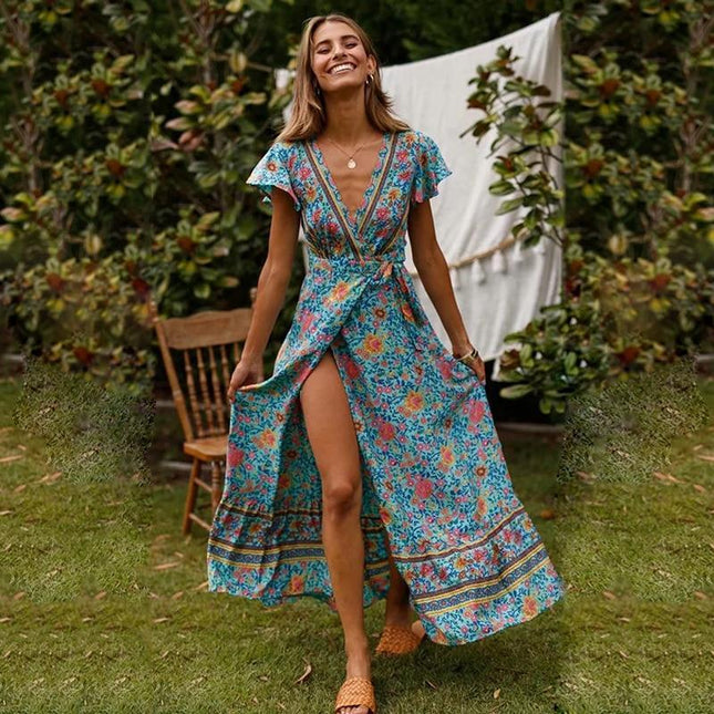 Rebecca™ - Maxi Dress With High Split
