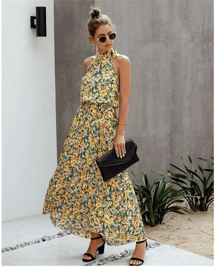 Celeste™ - Colourful Ibiza dress