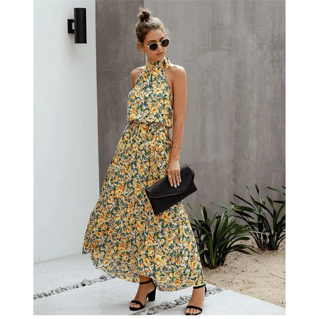Celeste™ - Colourful Ibiza dress