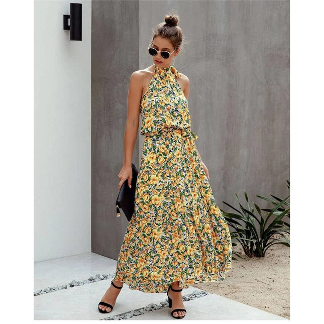 Celeste™ - Colourful Ibiza dress