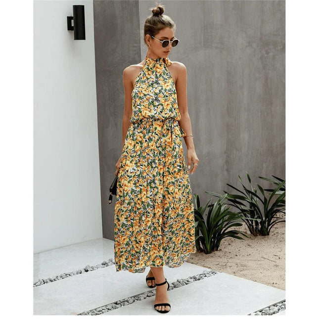 Celeste™ - Colourful Ibiza dress