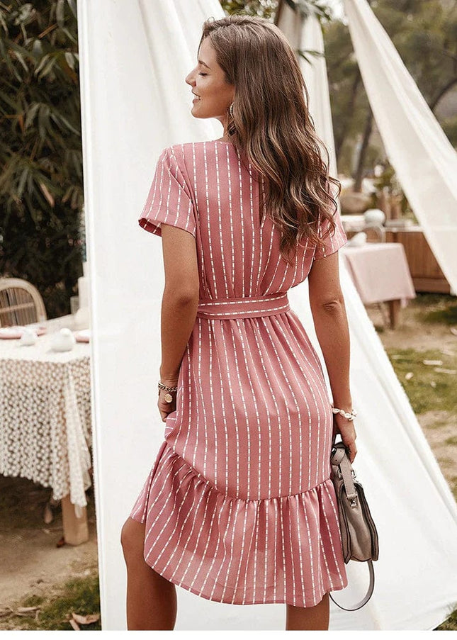 Nadine™ - Short Bohemian-style dress