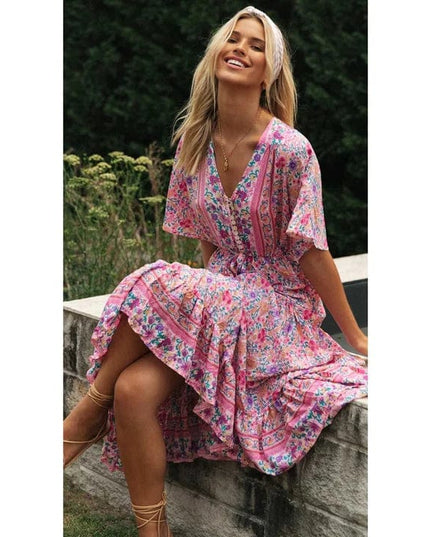Lilith™ - Country Ibiza Style Dress Long