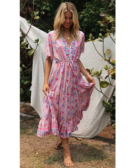 Lilith™ - Country Ibiza Style Dress Long