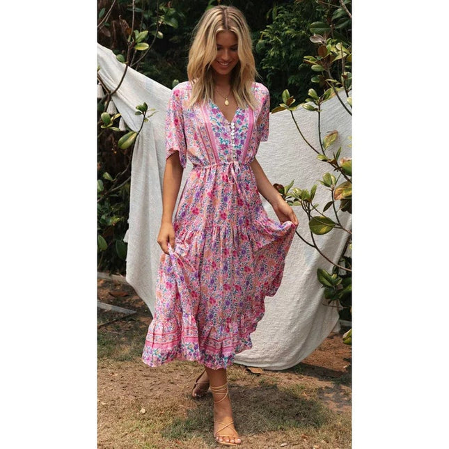 Lilith™ - Country Ibiza Style Dress Long