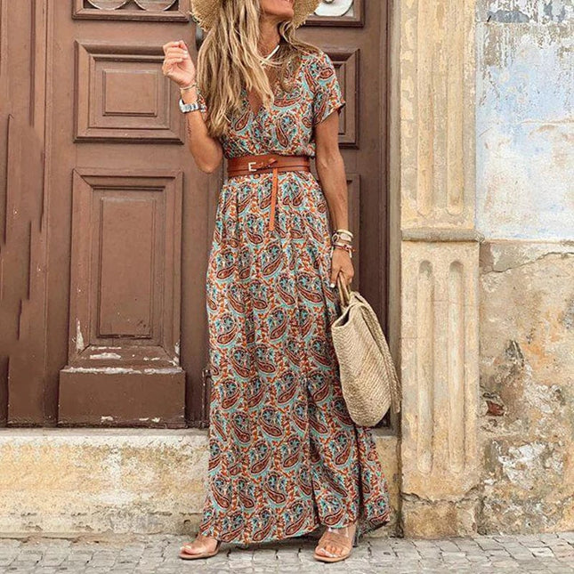 Molly™ - Maxi Ibiza Dress - Belt included