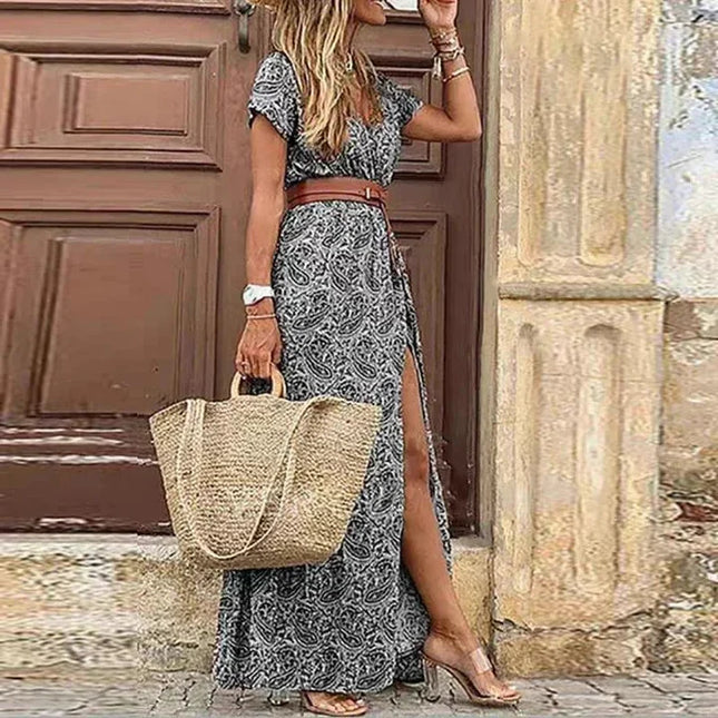 Olivia™ - Maxi Ibiza Dress - Belt included